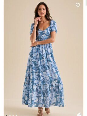 NWT Altar'd State Clarey Floral Maxi Dress